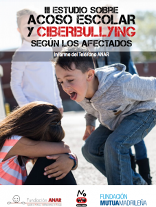 Consulta el estudio completo sobre acoso escolar y cyberbulling del Teléfono ANAR.