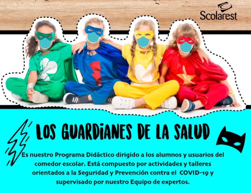 Campaña educativa para los alumnos en comedores gestionados por Scolarest, de Compass Group España)