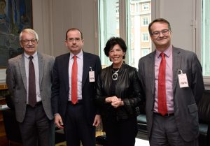 El presidente y el vicepresidente de CECE se reunieron el pasado 5 de noviembre con la ministra Isabel Celaá y el secretario de Estado Alejandro Tiana.
