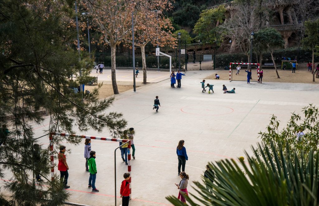 El patio es el lugar del colegio en el que se concentran más accidentes.