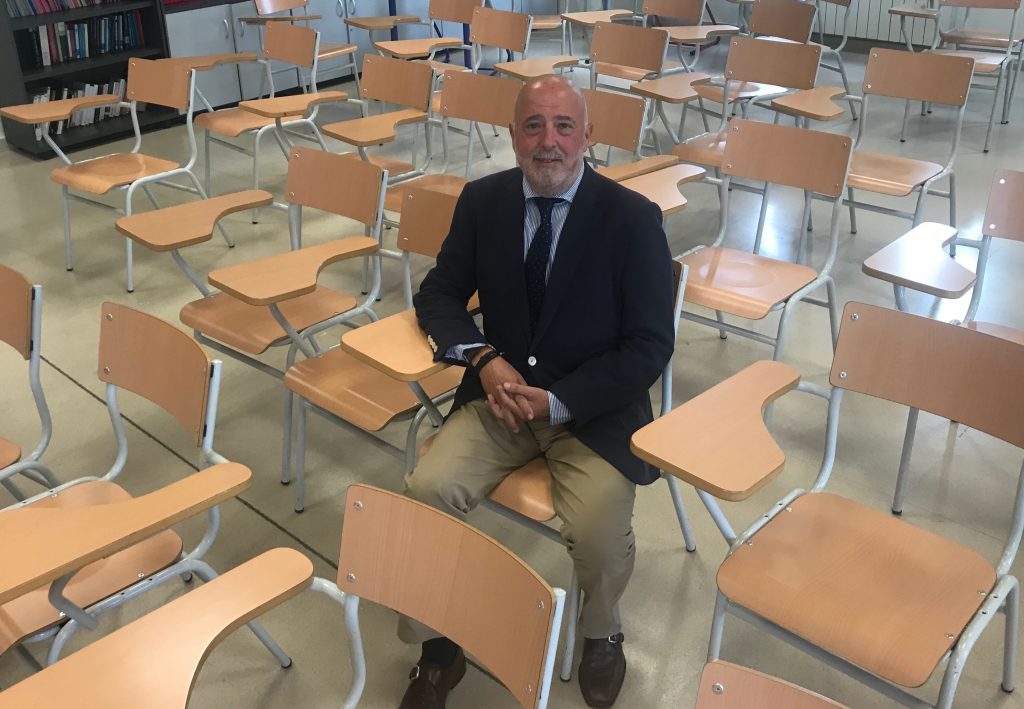 Vidal Sánchez, director del Colegio Monte Tabor Schoenstatt de Madrid, es el presidente de CECE-Madrid.