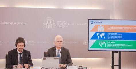 El profesorado en España muestra uno de los niveles de satisfacción con su trabajo más altos de la OCDE y la UE